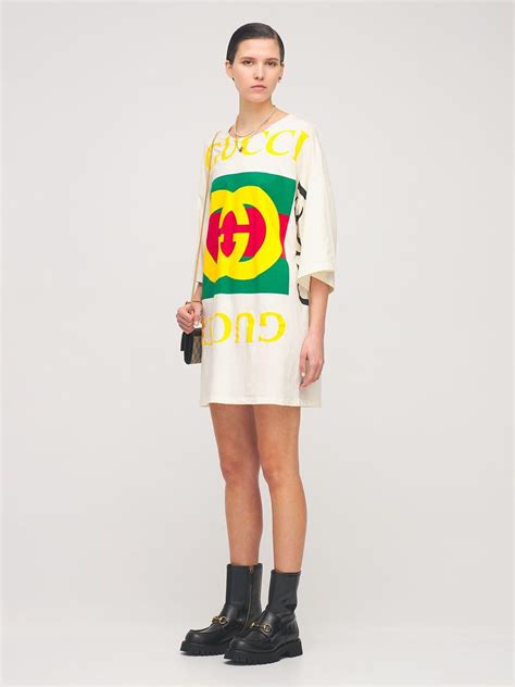 gucci tshirt dress|gucci inspired t shirt dress.